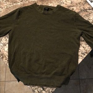 J. Crew Cotton-linen crewneck sweater